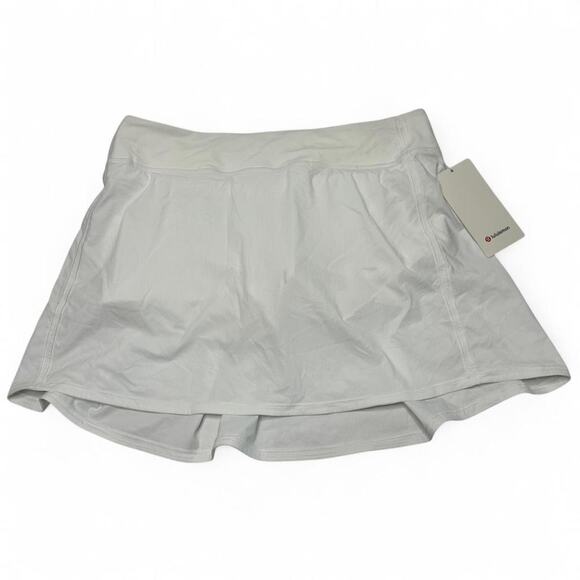 Lululemon Dresses & Skirts - Lululemon NWT Pace Revival Skirt Extra Long Size 12 White